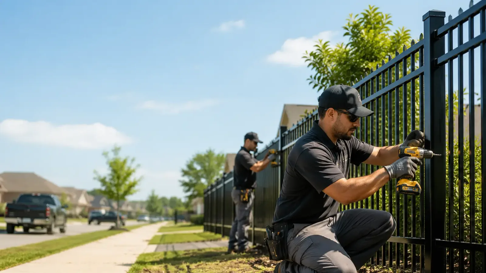 Metal Fence Installation in Land O Lakes, FL